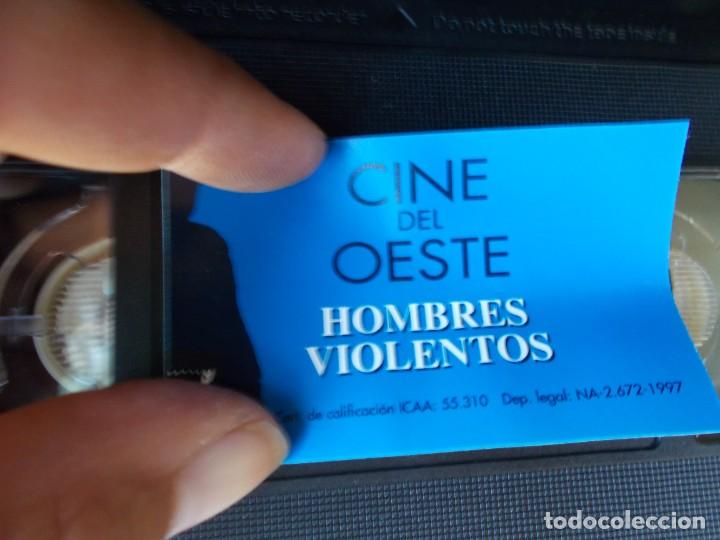 Cine: HOMBRES VIOLENTOS VHS - Foto 4