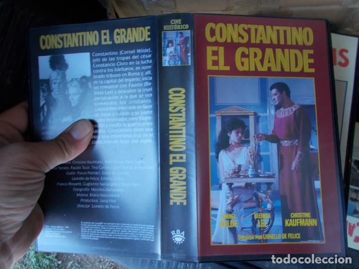 Cine: CONSTANTINO EL GRANDE VHS - Foto 1