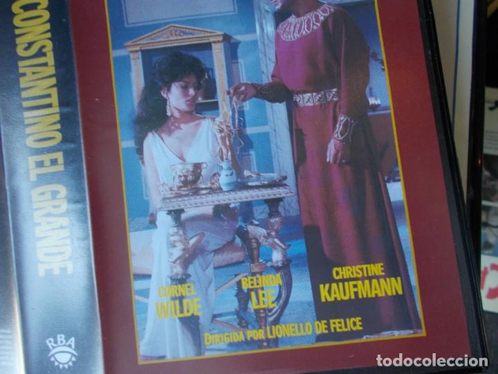 Cine: CONSTANTINO EL GRANDE VHS - Foto 2