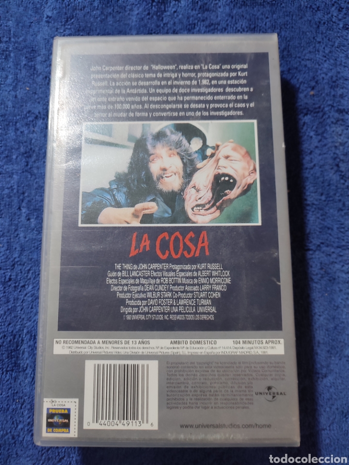 Cine: La cosa. John Carpenter. - Foto 2