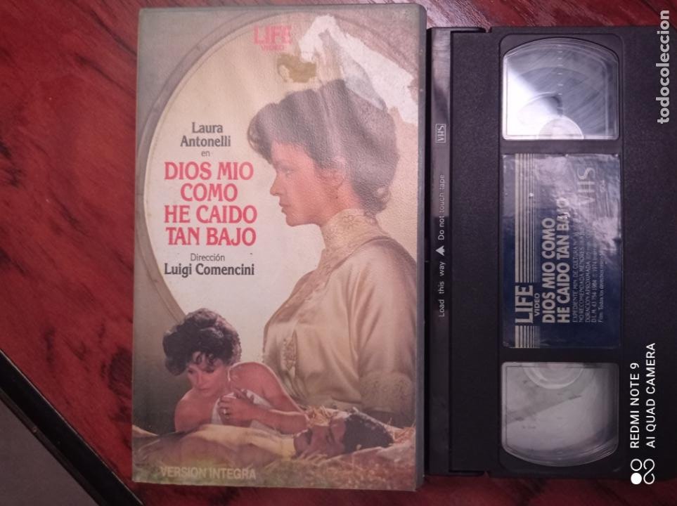 Vhs Dios Mio Como He Caido Tan Bajo Laura Ant Comprar Películas De Cine Vhs En Todocoleccion 