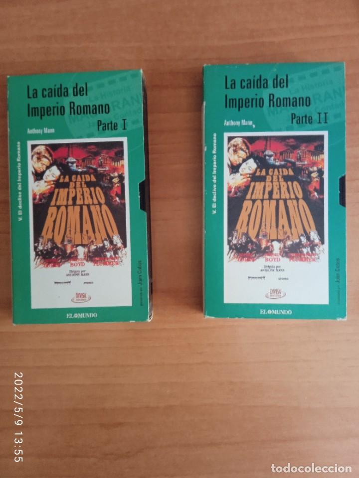 Kino: TA-- CINTAS VHS-- LA CAIDA DEL IMPERIO ROMANO ( PARTE 1 Y2)