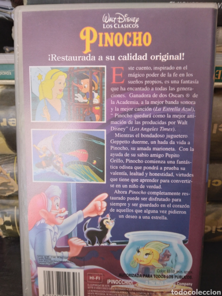 Cine: VHS PINOCHO - Foto 3