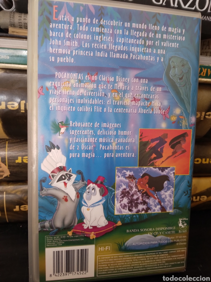 Cine: VHS POCAHONTAS - Foto 3