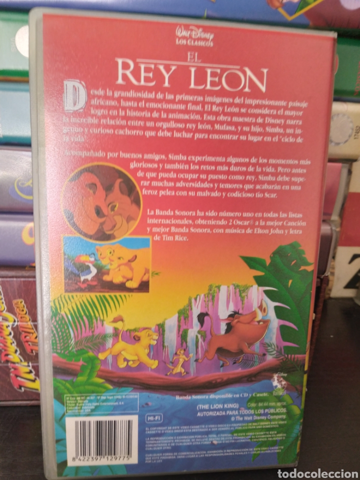 Cine: VHS EL REY LE&Oacute;N - Foto 3