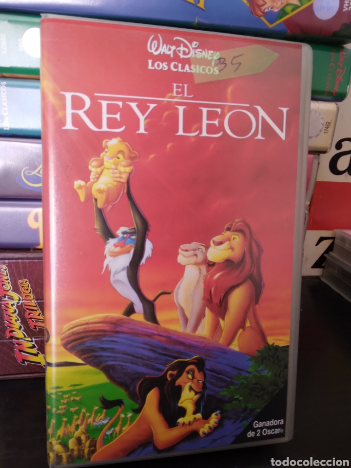 Cine: VHS EL REY LE&Oacute;N - Foto 1