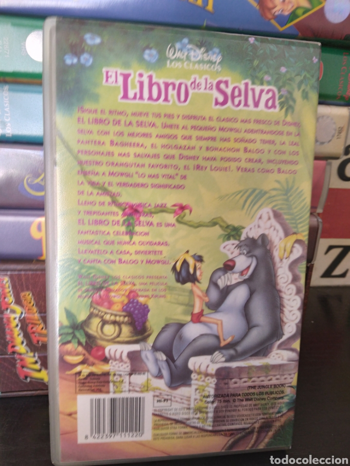 Cine: VHS EL LIBRO DE LA SELVA - Foto 3