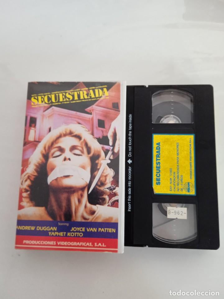 L9 VHS CP 1526 SECUESTRADA (Cine - Películas - VHS)