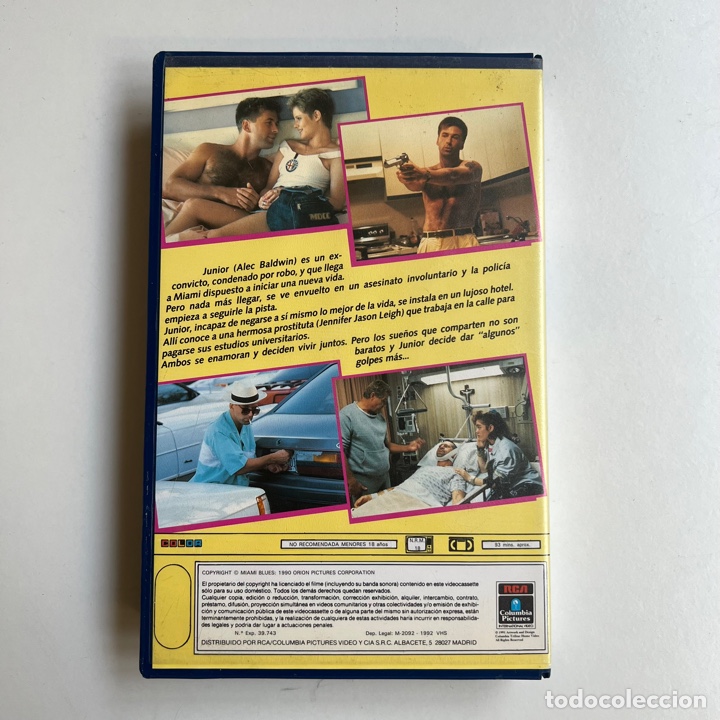 Cine: Miami blues vhs - Foto 3