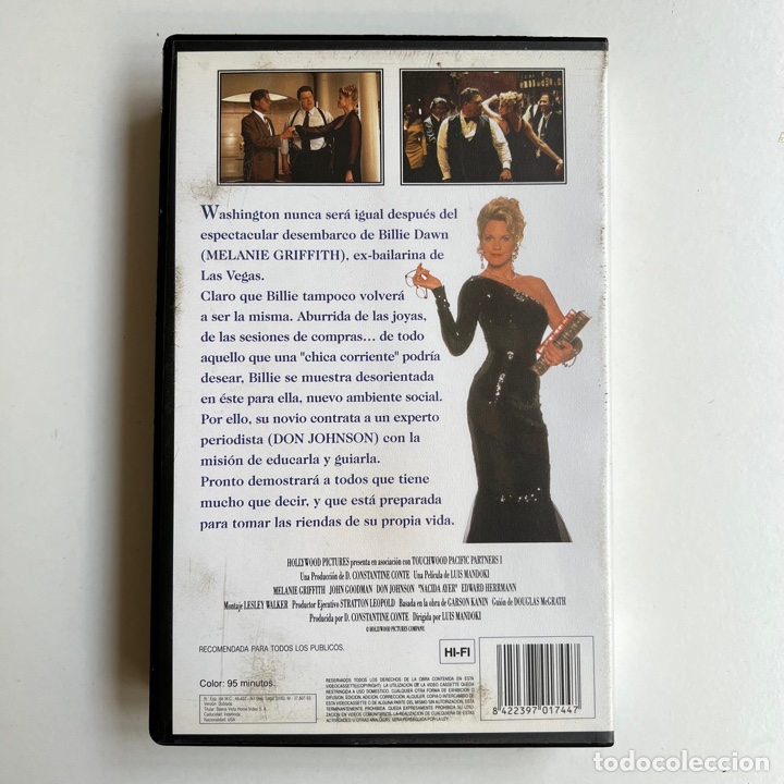 Cine: Nacida ayer vhs - Foto 3