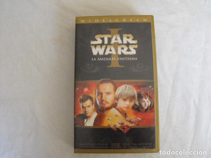 Cine: Star Wars.La amenaza fantasma. Video vhs.