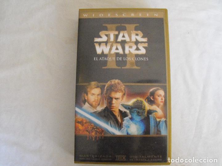 Cine: Star Wars. El ataque de los clones. Video vhs.