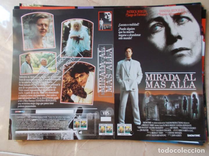 Kino: MIRADA AL MAS ALLA SOLO CARATULA,,DE PROMOCION &iexcl;&iexcl; VER FOTOS ANTES DE COMPRAR ,SOLO CARATULA