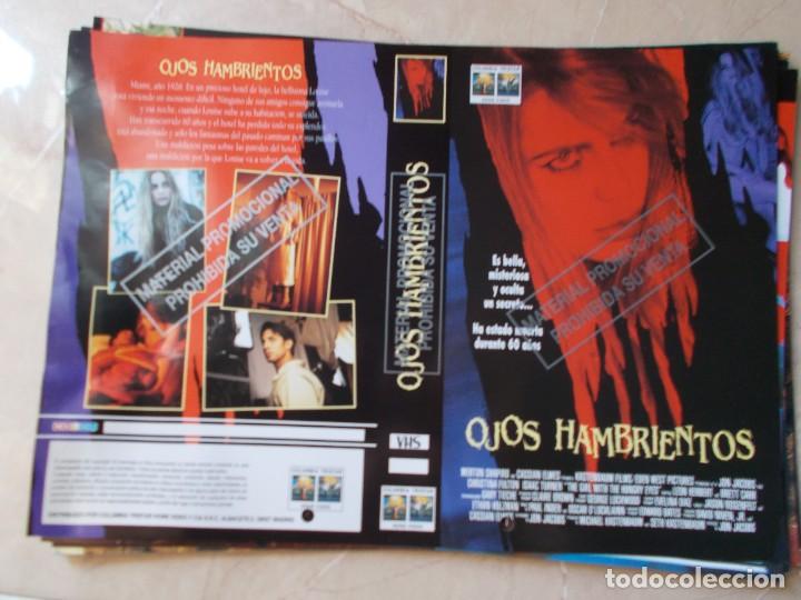 Kino: OJOS HAMBRIENTOS &iexcl;SOLO CARATULA,,DE PROMOCION &iexcl;&iexcl; VER FOTOS ANTES DE COMPRAR ,SOLO CARATULA