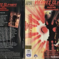 Cine: VHS - VIERNES 13 5ª PARTE UN NUEVO COMIENZO - 1ª EDICION. Lote 340511803