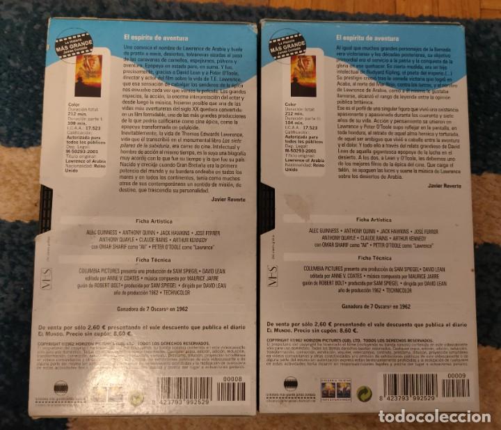 Cine: VHS Lawrence de Arabia - Foto 3
