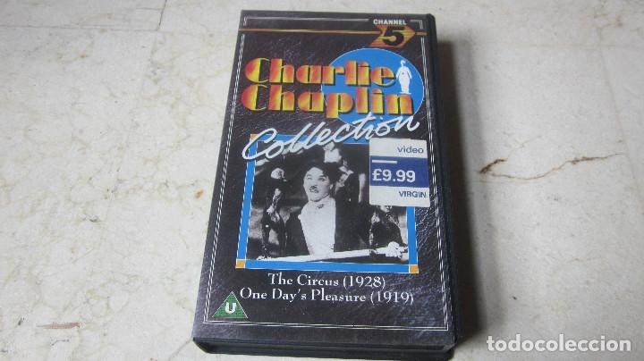 Cine: CHARLIE CHAPLIN COLLECTION - THE CIRCUS / ONE DAY&acute;S PLEASURE VHS - CHANNEL 5 1985