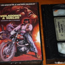 Cine: VIOLADORES A SUELDO , ESCOGIDOS PARA EL INFIERNO - VHS. Lote 341431133