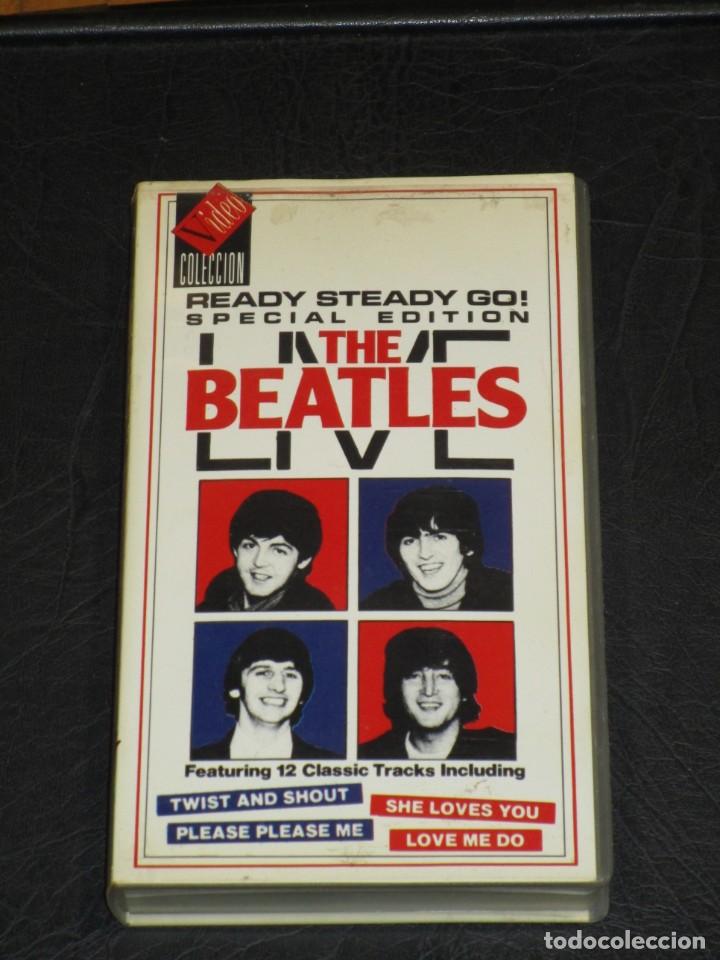 Cine: THE BEATLES LIVE - SPECIAL EDITION VHS SPAIN 1988- PDELUXE &ndash;VIDEO COLECCION ORIGINAL