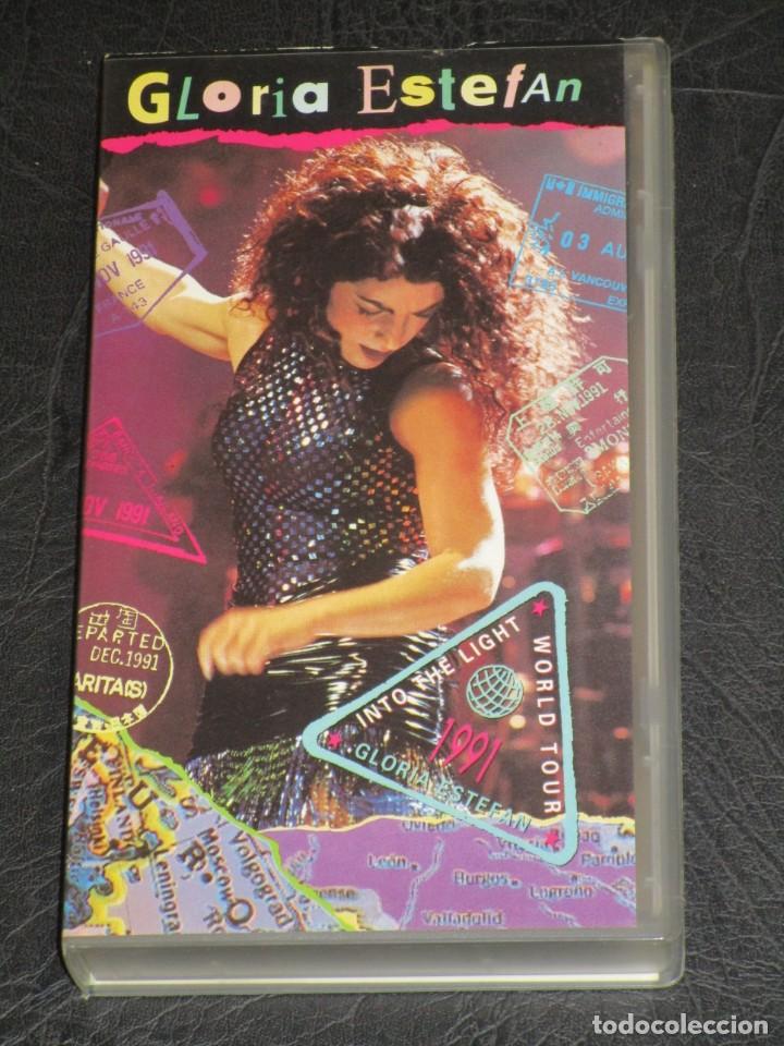 Cine: VHS- GLORIA ESTEFAN- Into the light - WORLD TOUR 1991- VIDEO VHS DEL A&Ntilde;O 1992 &ndash; SMV Interprises - Or