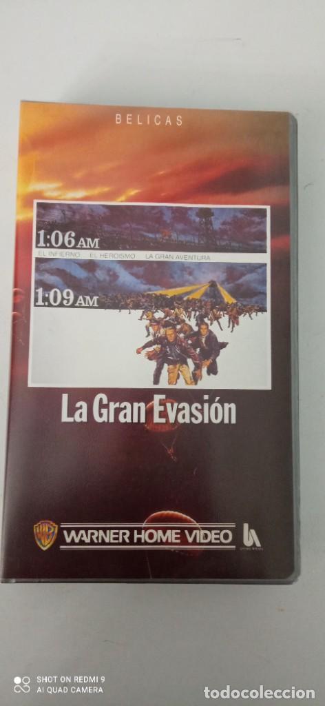 Cine: La gran evasi&oacute;n,VHS - Foto 1