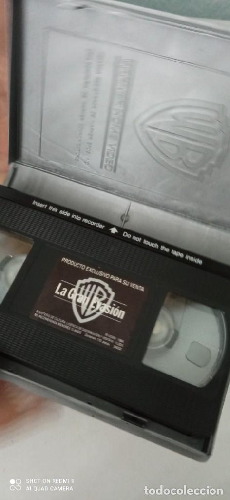 Cine: La gran evasi&oacute;n,VHS - Foto 2