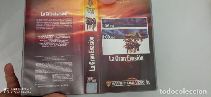 Cine: La gran evasi&oacute;n,VHS - Foto 3