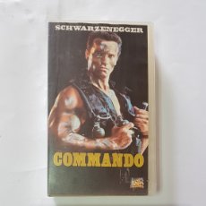Cine: COMMANDO / ARNOLD SCHWARZENEGGER / PELÍCULA CINTA VHS. Lote 342771108