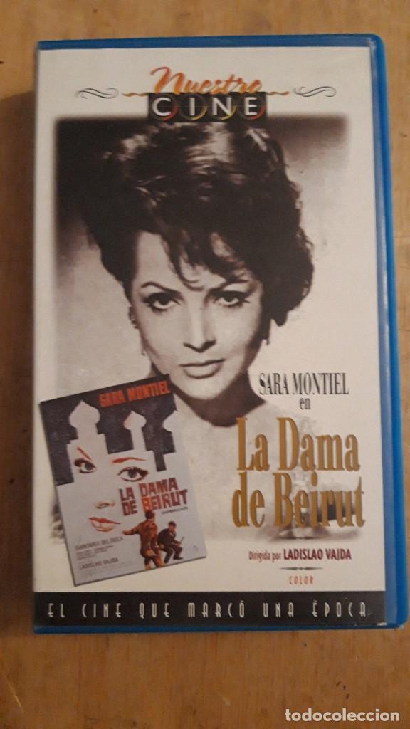 Cine: 1 VIDEO WHS DE ** LA DAMA DE BEIRUT ** SARA MONTIEL .ORIGINAL SIN REVISAR