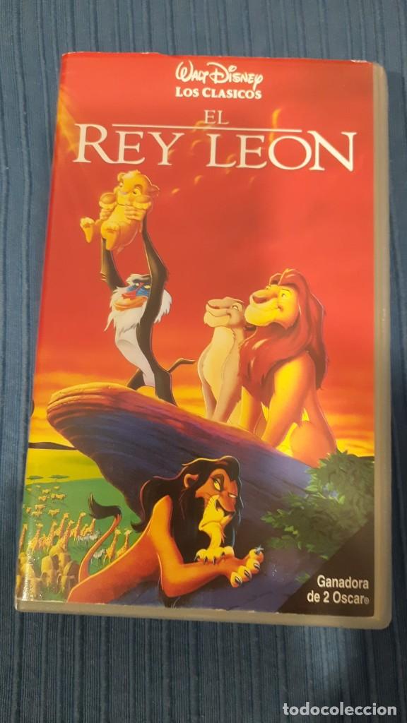Cine: VHS EL REY LE&Oacute;N DISNEY - Foto 1