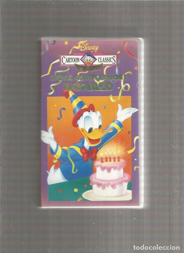 feliz cumpleaños donald vhs disney mayo 2022 - Buy VHS Movies at ...