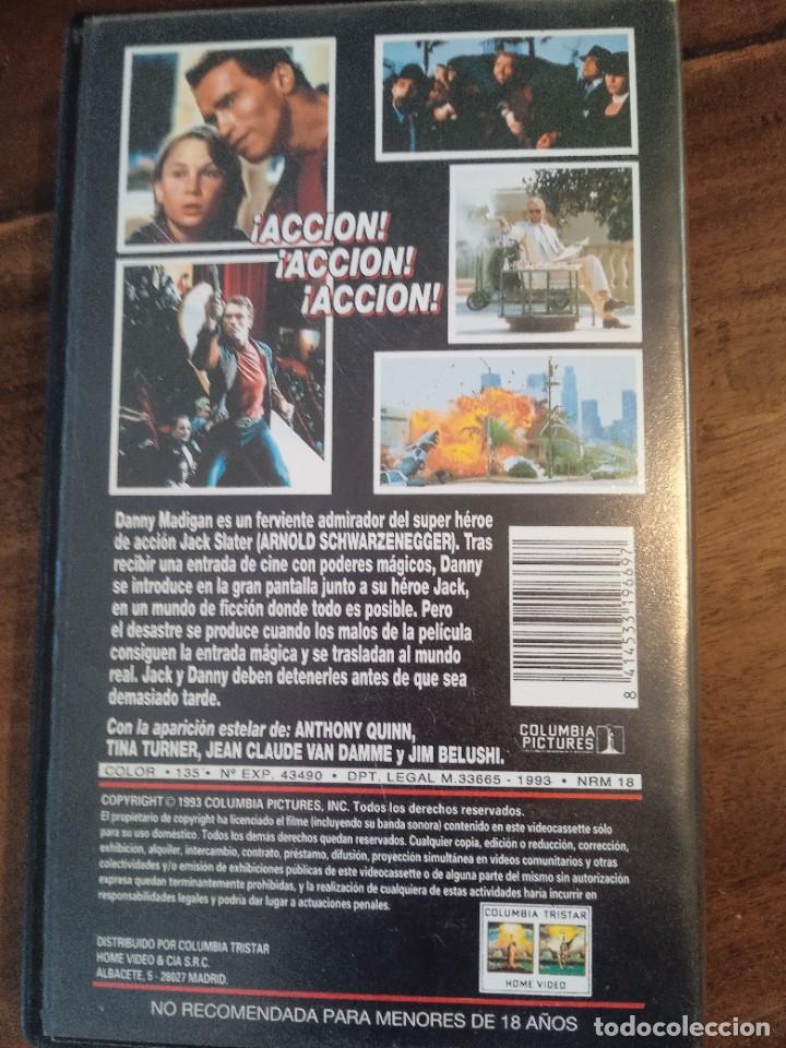 Cine: EL ULTIMO GRAN HEROE - VHS - Foto 2