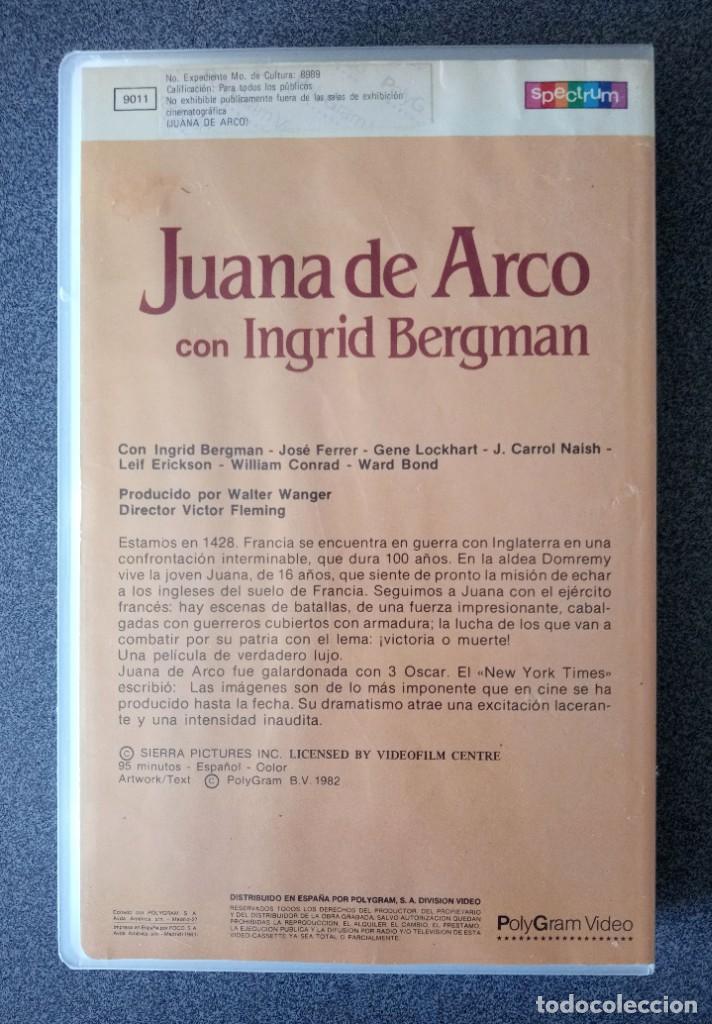 Cine: Pelicula VHS Juana De arco - Foto 4