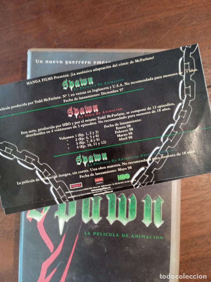 Cine: SPAWN. LA PELICULA DE ANIMACION - VHS - Foto 2