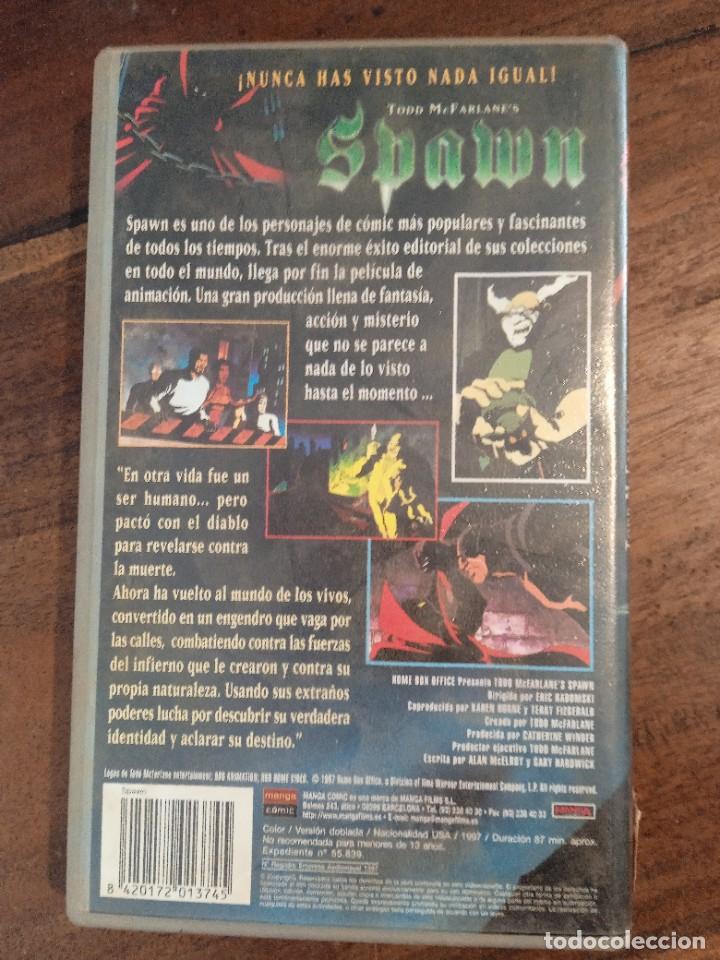 Cine: SPAWN. LA PELICULA DE ANIMACION - VHS - Foto 3