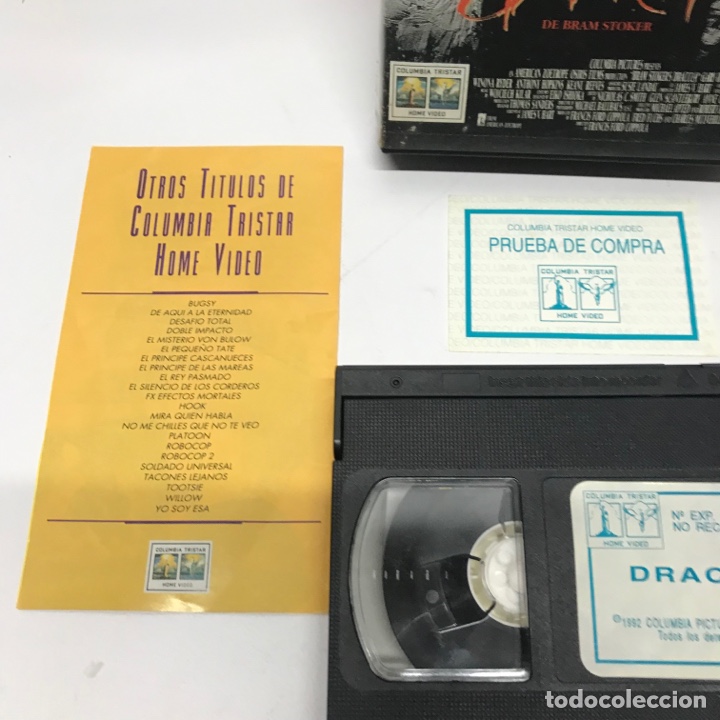 Cine: cinta vhs dracula - Foto 2