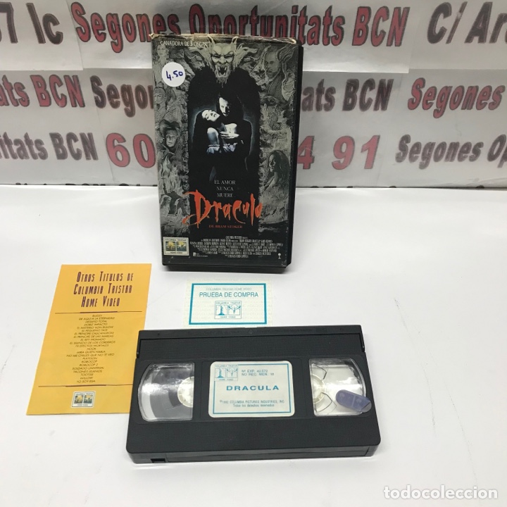 Cine: cinta vhs dracula - Foto 1