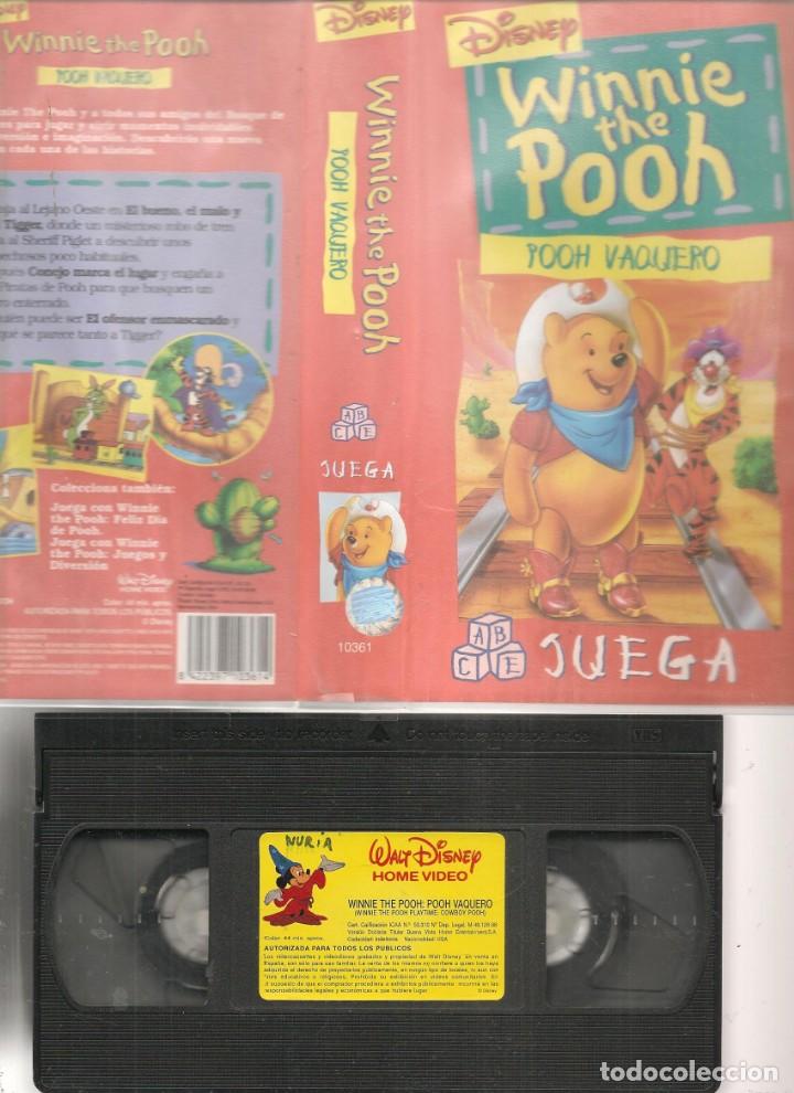 Cine: VHS. DISNEY. WINNIE THE POOH. POOH VAQUERO. JUEGA. 10361. (&Ntilde;/2)