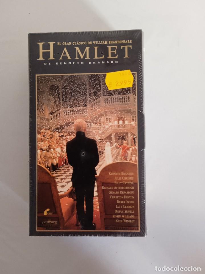 Cine: L 12 VHS CP 2523 Precintada Hamlet de Kenneth Brannagh pack 2 cintas