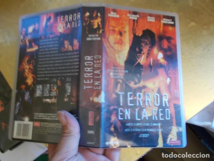 Cine: TERROR EN LA RED VHS - Foto 1