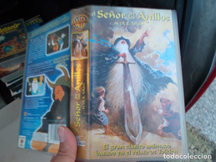 Cine: EL SE&Ntilde;OR DE LOS ANILLOS VHS - Foto 1