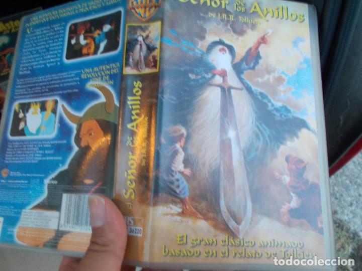 Cine: EL SE&Ntilde;OR DE LOS ANILLOS VHS - Foto 2