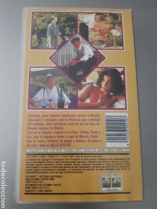 Cine: VHS - LA BELLE &Eacute;POQUE. - Foto 2