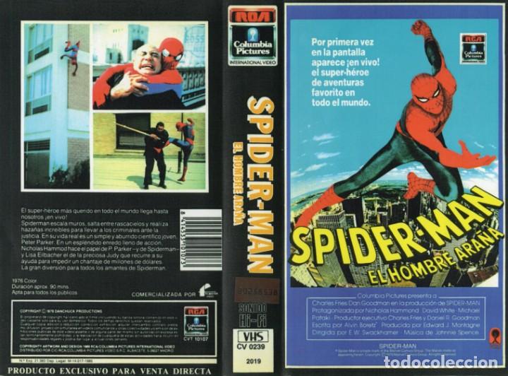 vhs - spider-man el hombre araña . scwakha - Compra venta en  todocoleccion