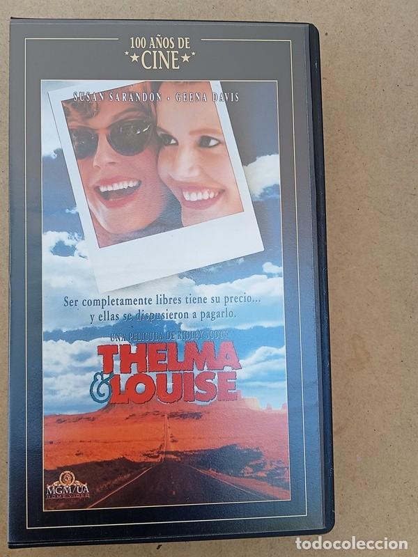 Cinema: thelma y louise 100 a&ntilde;os de cine VHS