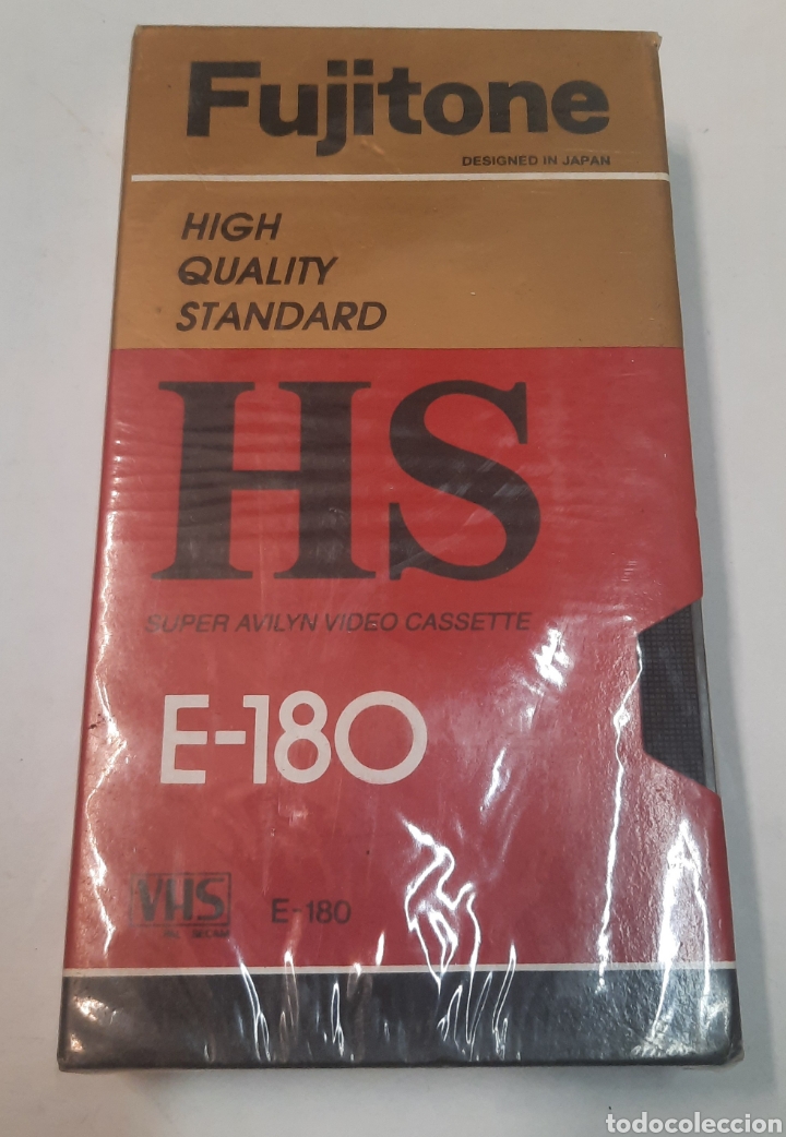 Cine: Cinta SIN ABRIR VHS FUJITONE E-180 HS