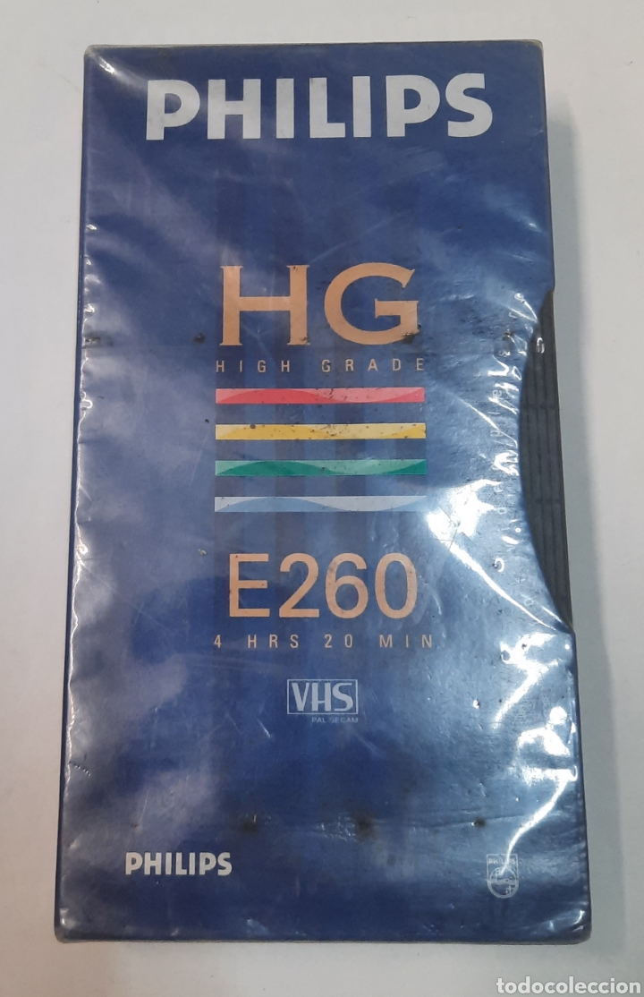 Cine: Cinta VHS SIN ABRIR PHILIPS HG E260