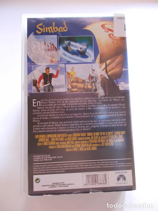 Cine: VIDEO VHS SIMBAD - Foto 2