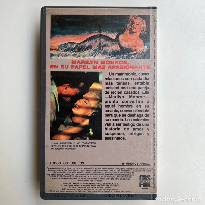 Cine: Niagara vhs marilyn monroe - Foto 3