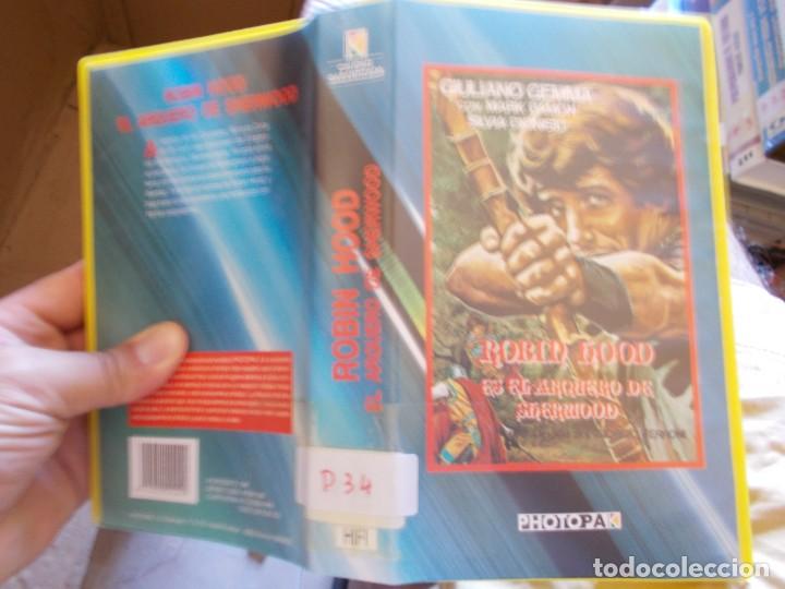 Cine: ROBIN HOOD ES EL ARQUERO VHS RRARA EDICION